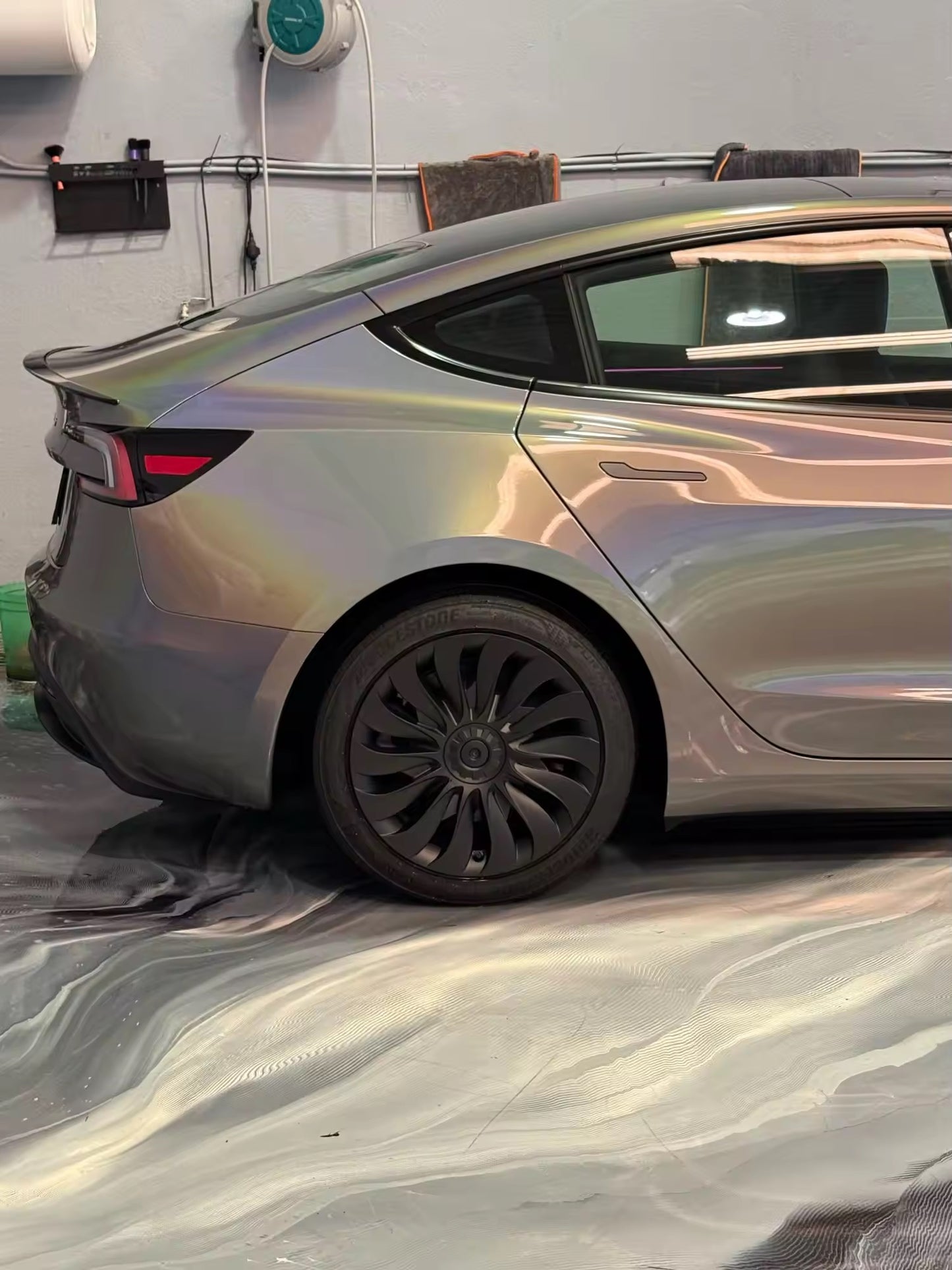 Tesla Aerodynamiska Navkapslar Model 3 Highland