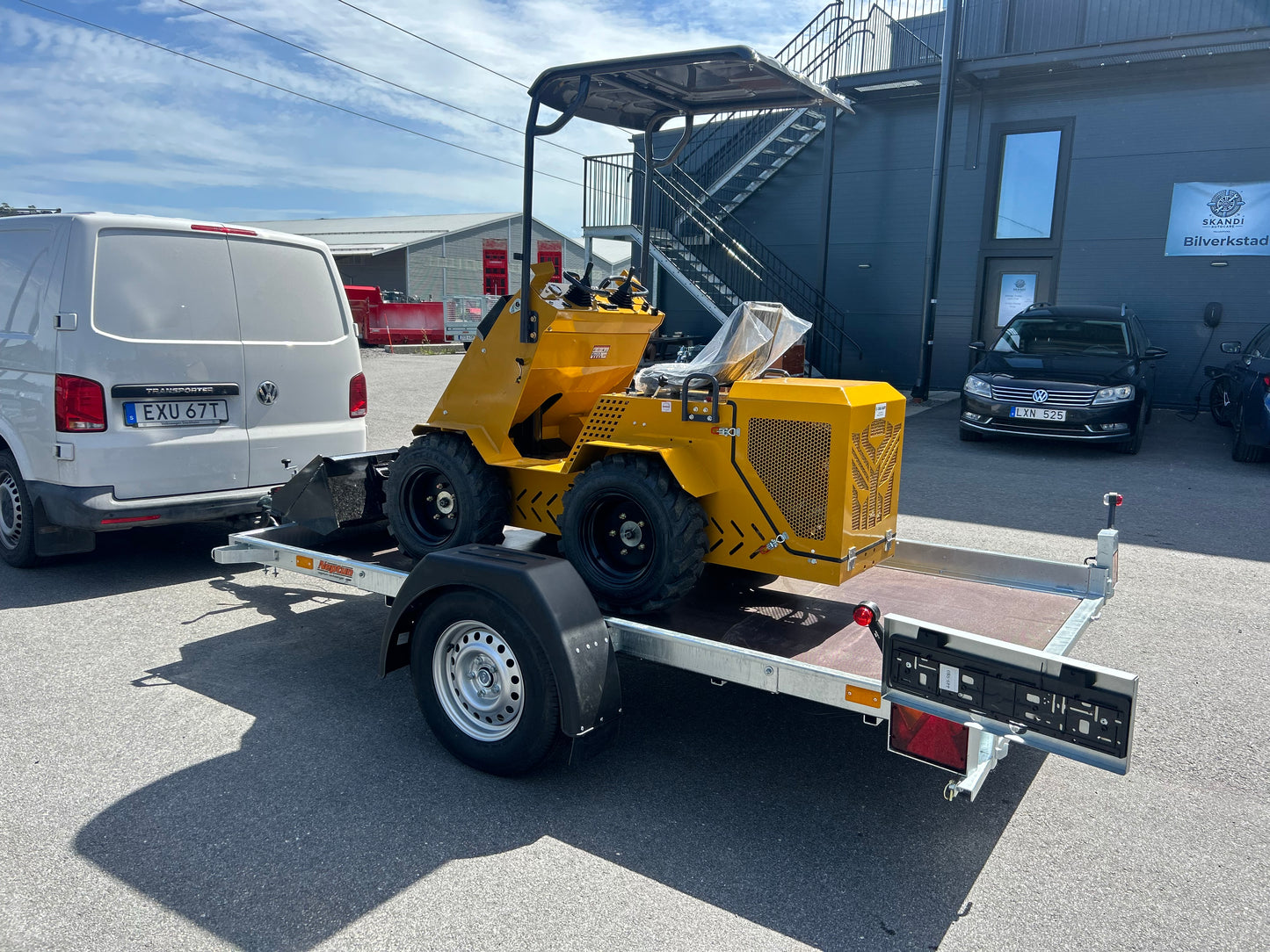 Minilastare Skidsteer