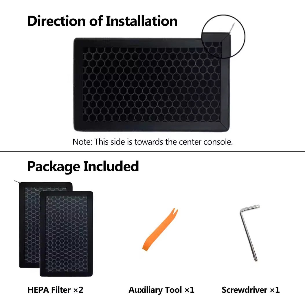 Tesla luftfilter HEPA
