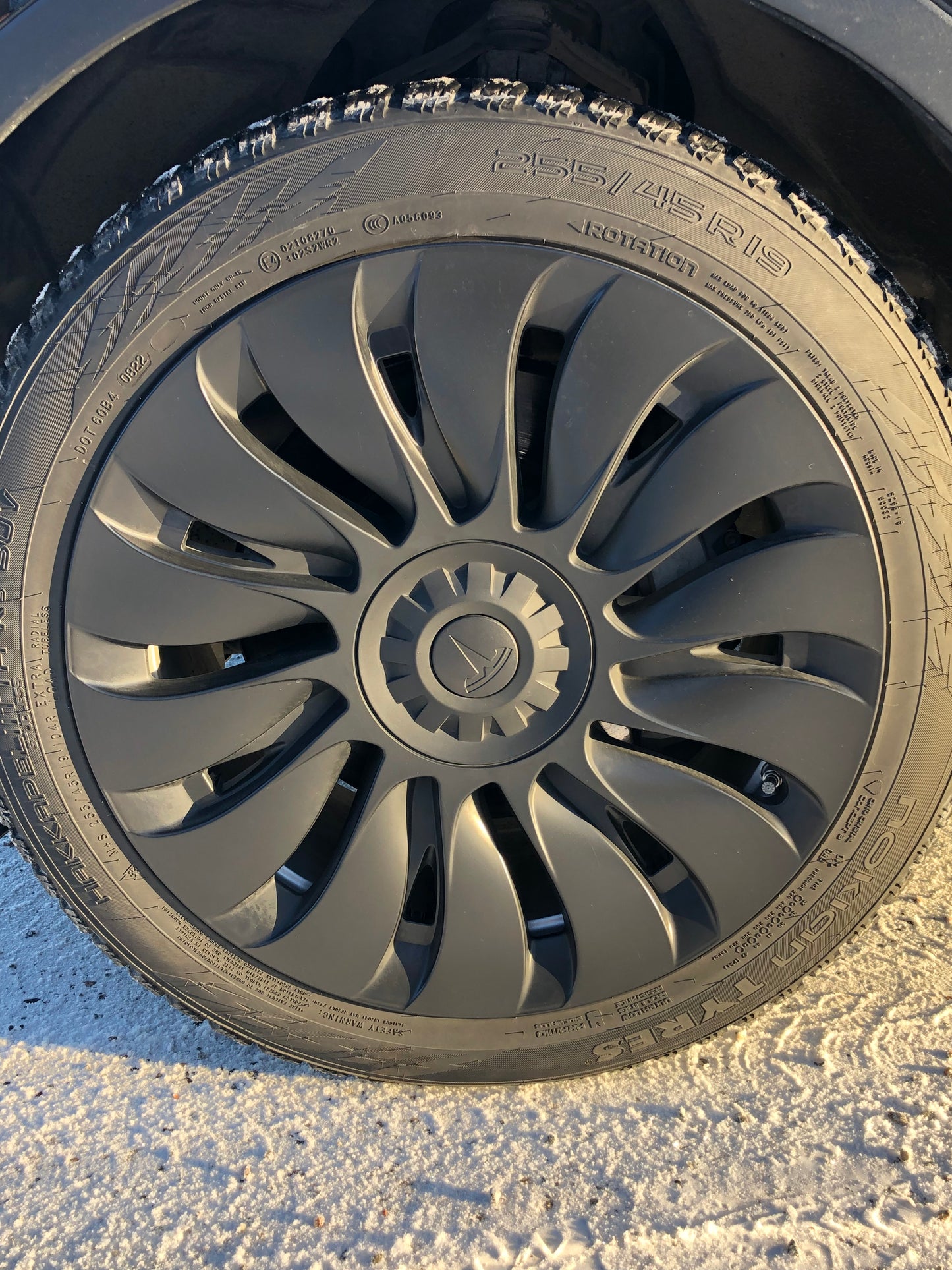 Tesla Aerodynamiska Navkapslar Model Y