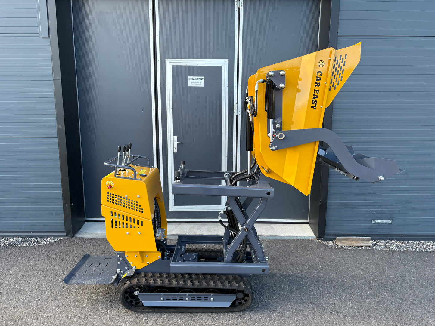 Minidumper med lyftfunktion 500kg