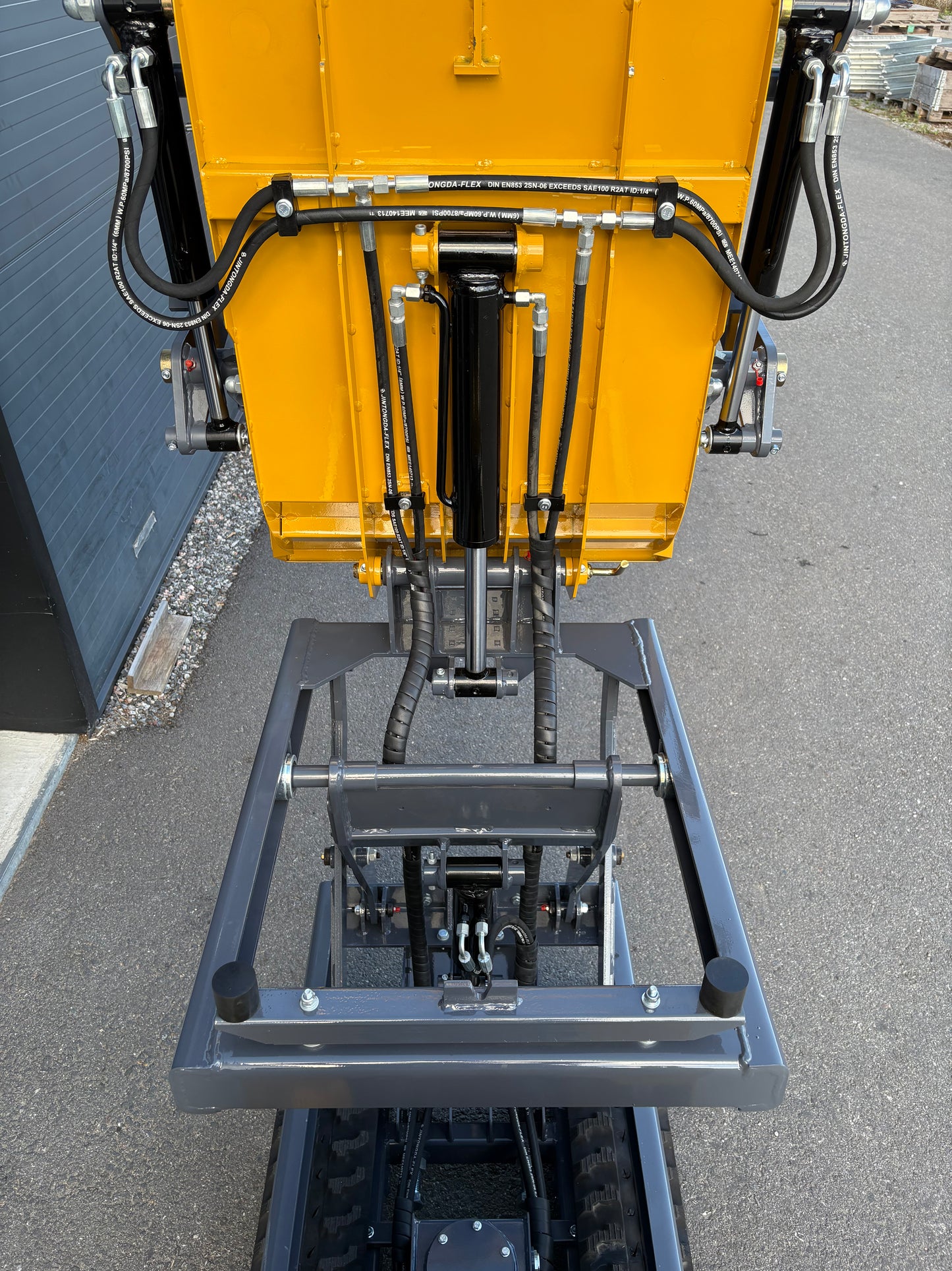 Minidumper med lyftfunktion 500kg