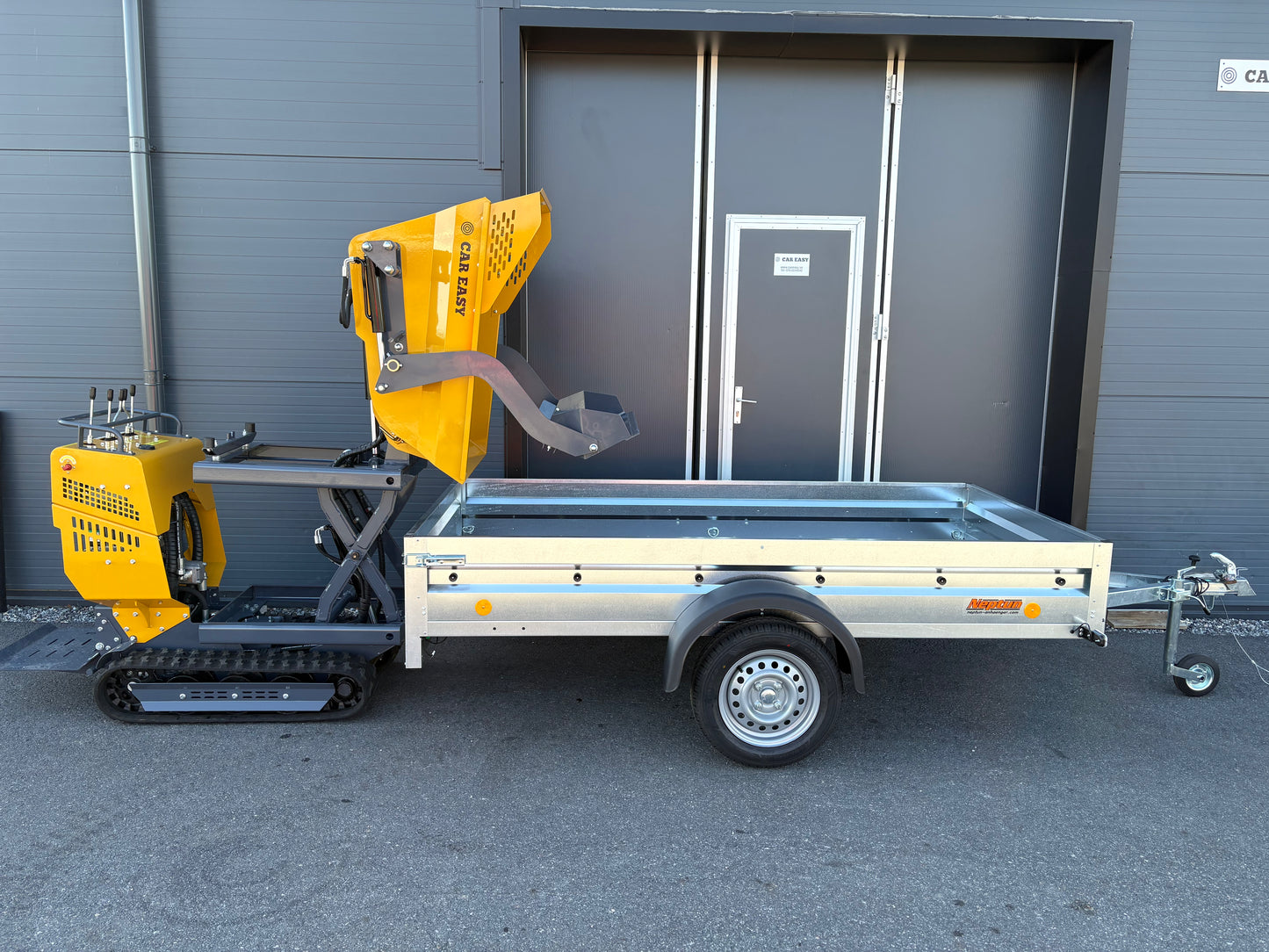 Minidumper med lyftfunktion 500kg