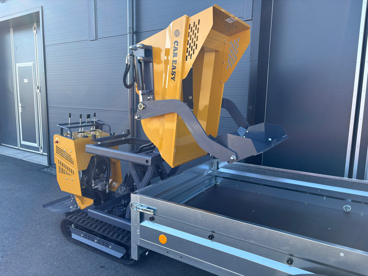 Minidumper med lyftfunktion 500kg