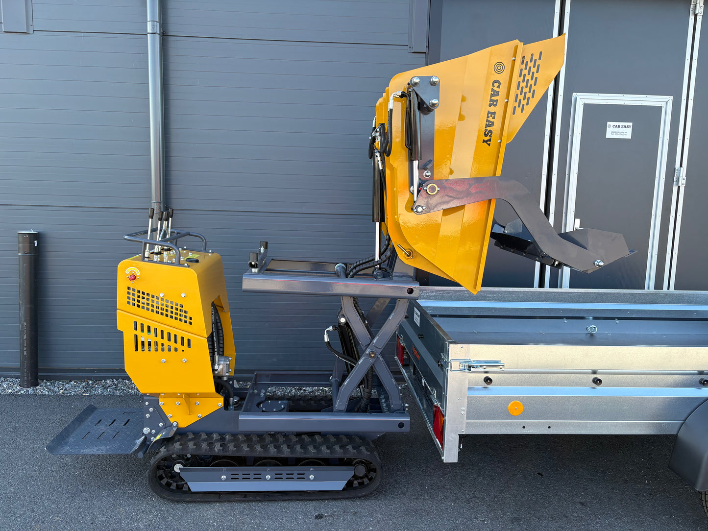Minidumper med lyftfunktion 500kg