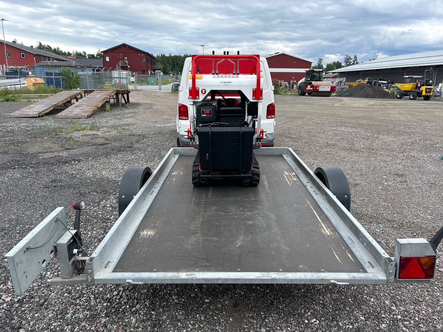 Minidumper självlastande 800kg