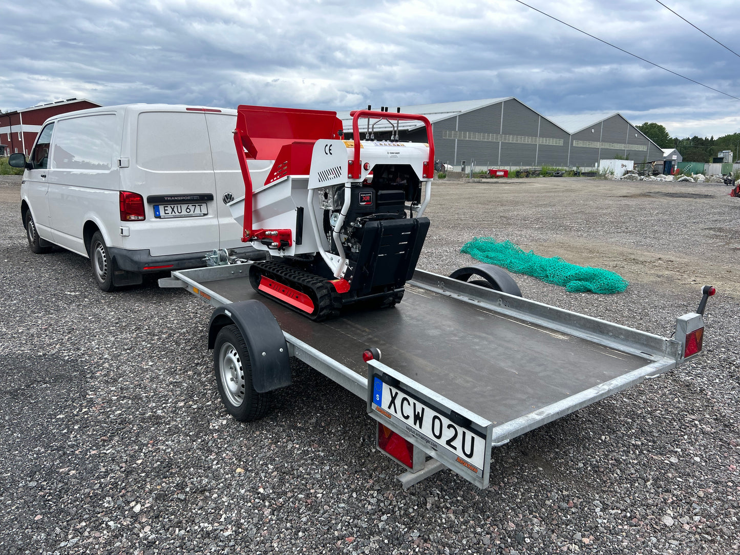 Minidumper självlastande 800kg