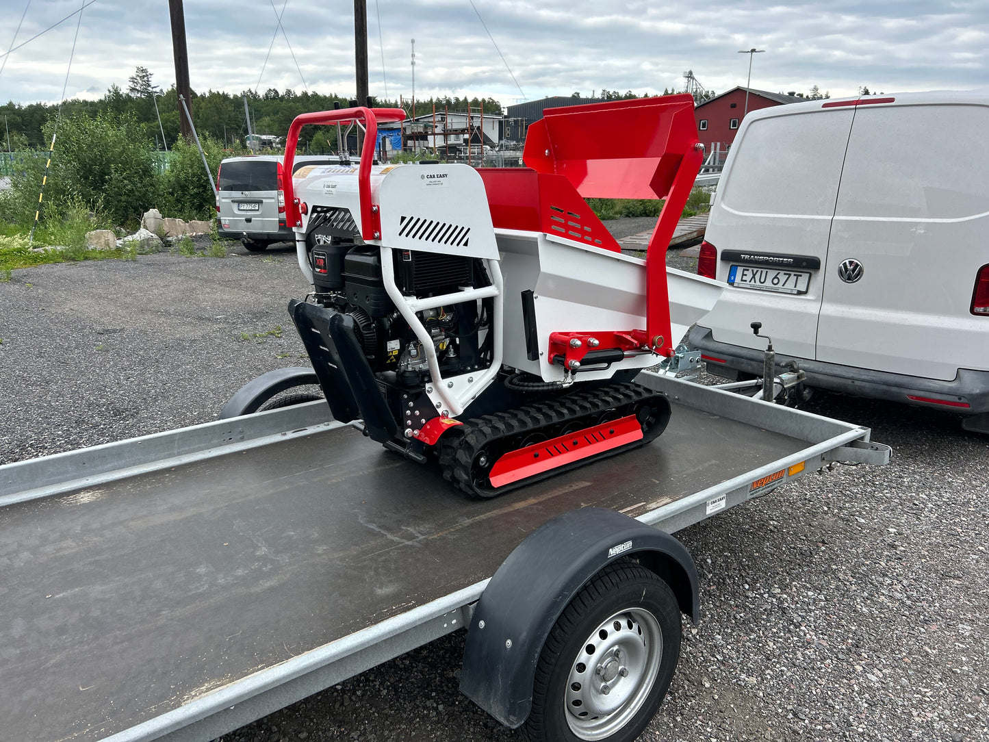 Minidumper självlastande 800kg