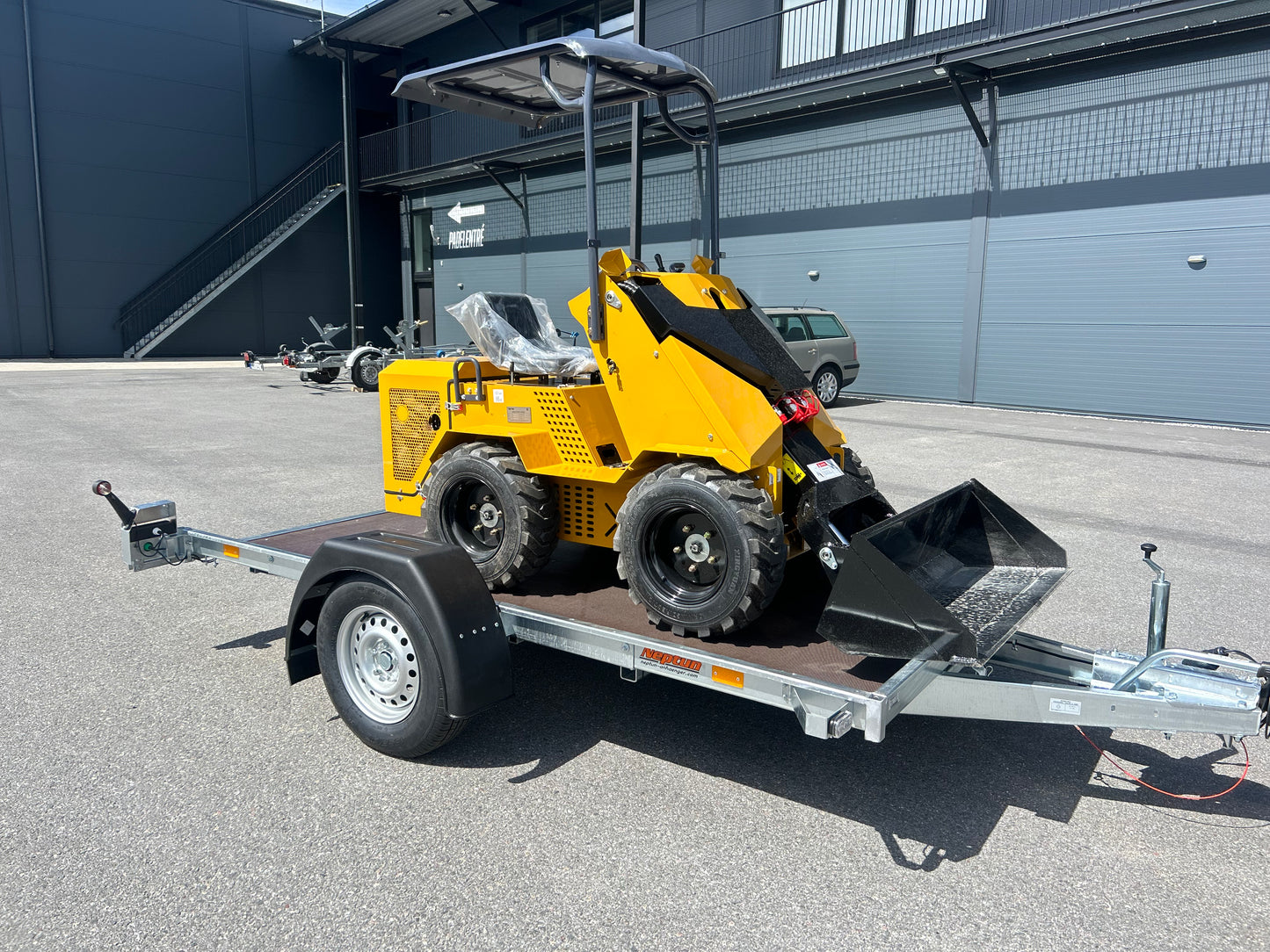 Minilastare Skidsteer