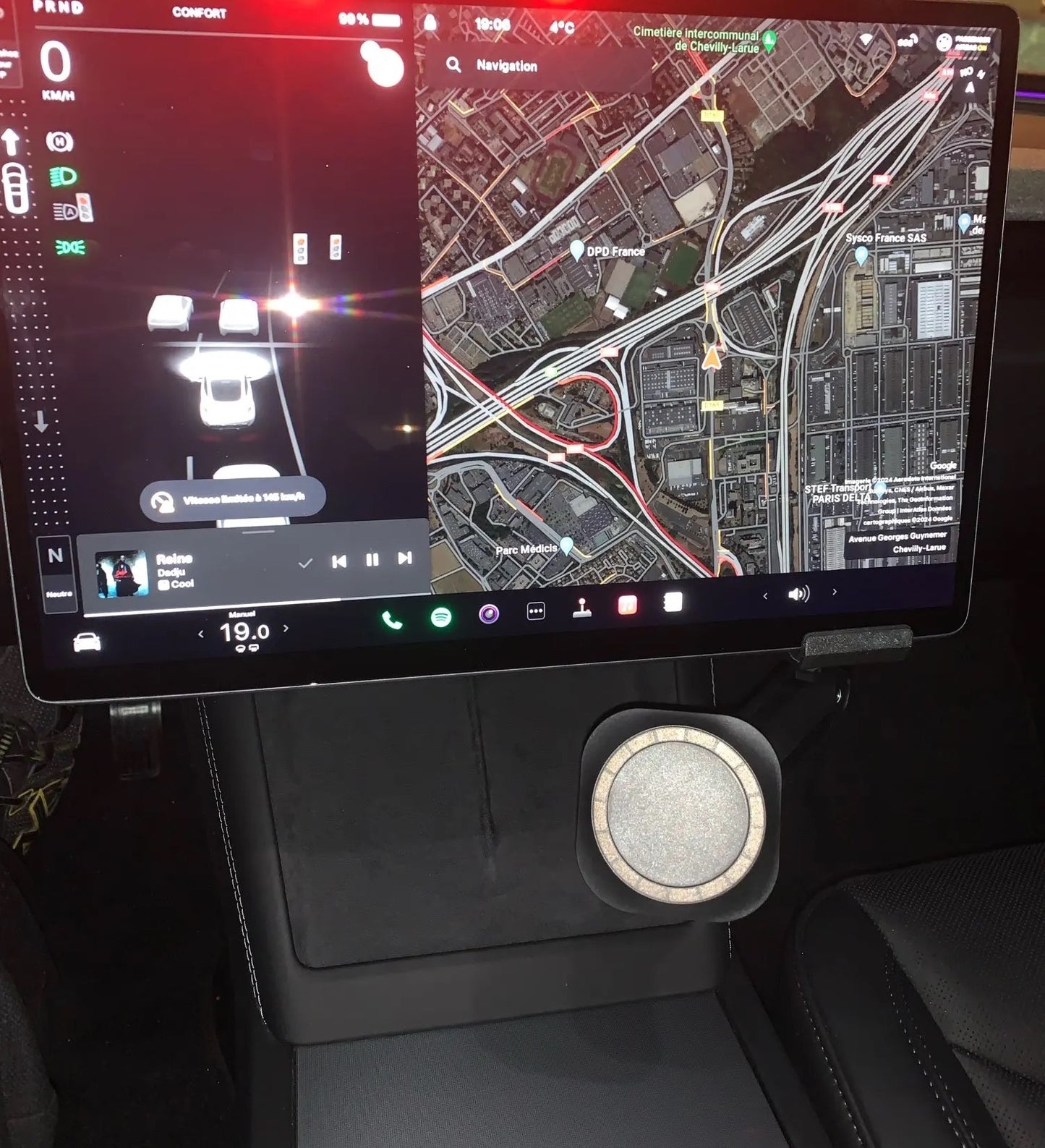 Tesla Magnetisk mobilhållare & laddare